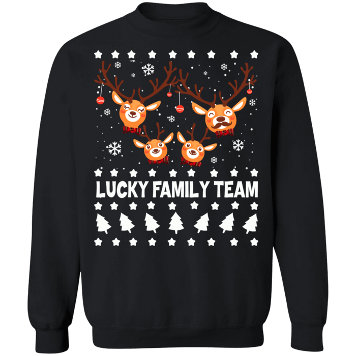 Lucky Family Ugly Christmas Sweater sweatshirt