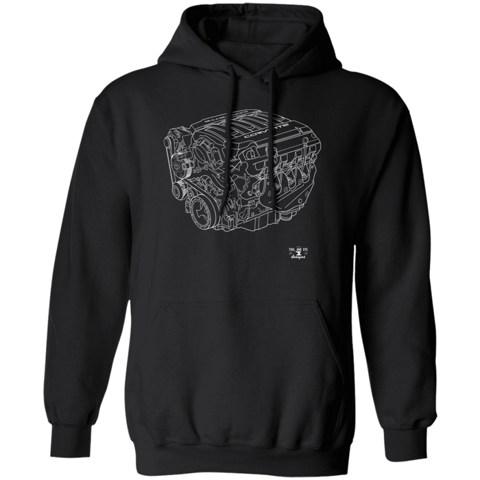 Engine Series Hoodie LT1 Corvette Hoodie