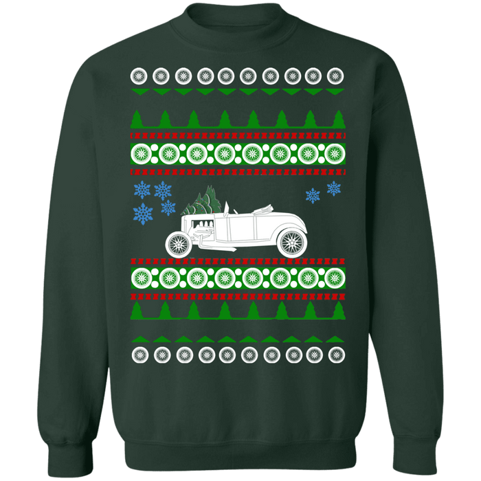 Car 1932 Ford Roadster Ugly Sweater Sweatshirt