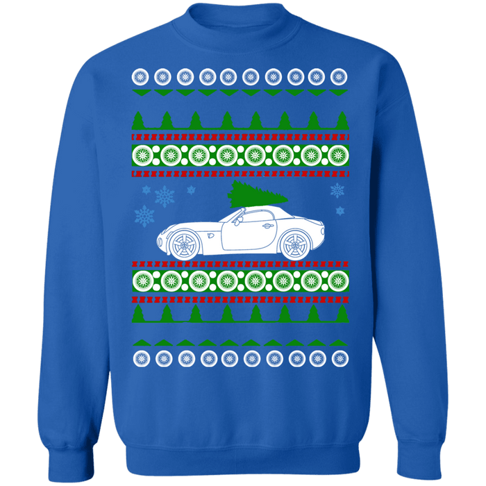 Pontiac Solstice Ugly Christmas Sweater Sweatshirt sweatshirt