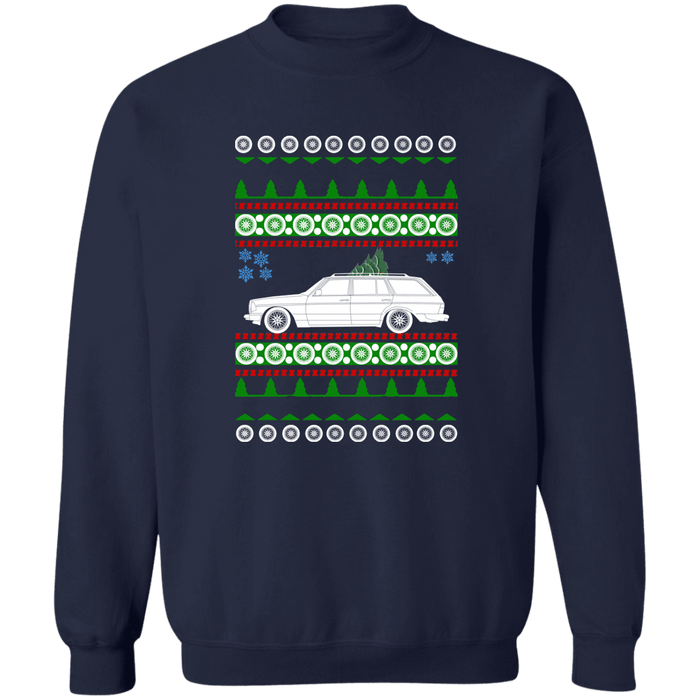 Mercedes W123 Wagon S123 Ugly Christmas Sweater Sweatshirt