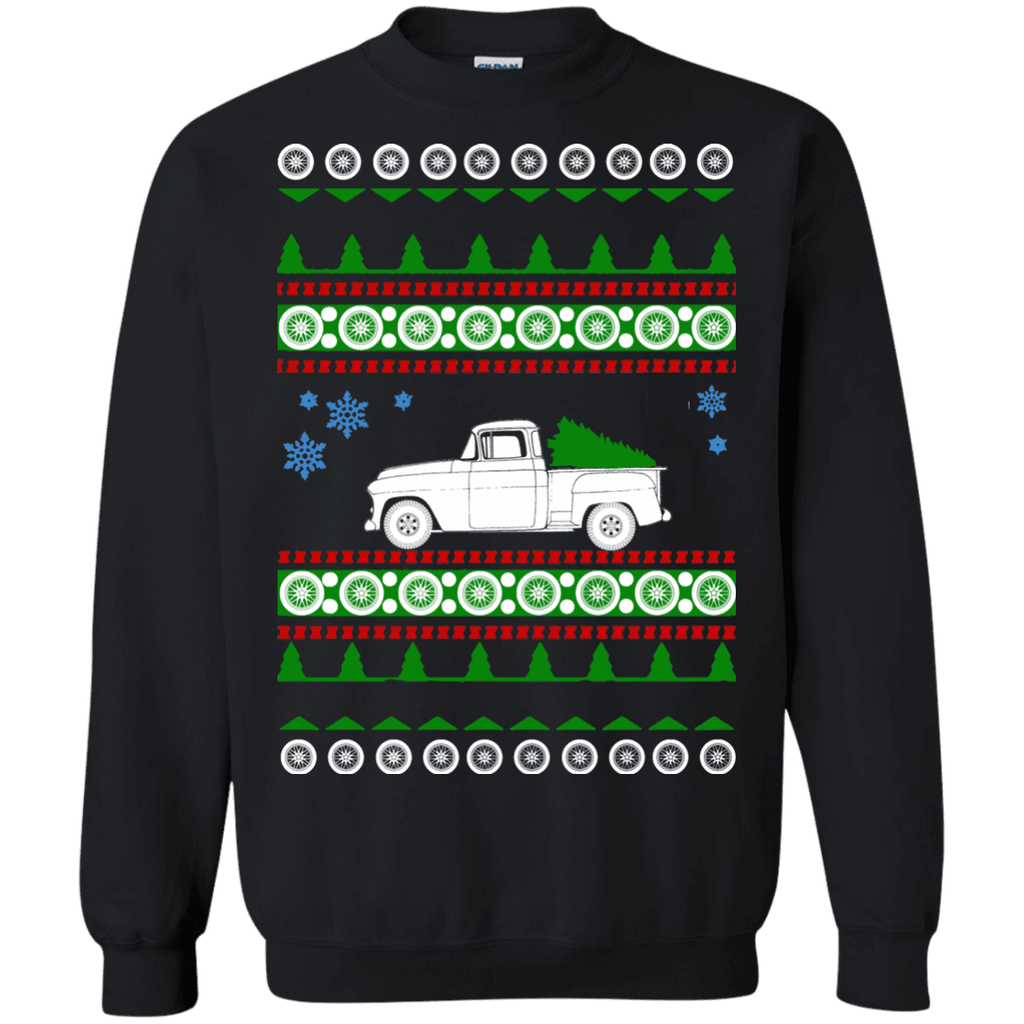 Chevy Truck 3100 1957 Ugly Christmas Sweater sweatshirt
