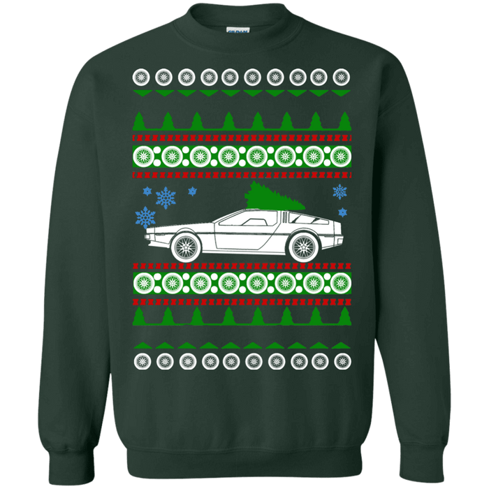 DeLorean DMC-12 Ugly Christmas Sweater sweatshirt