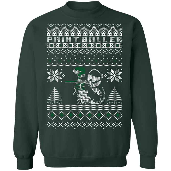 Paintball Airsoft Ugly christmas sweater