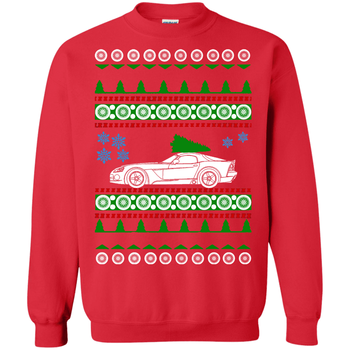 Car like a Viper 4th Generation Ugly Christmas Sweater sweatshirt