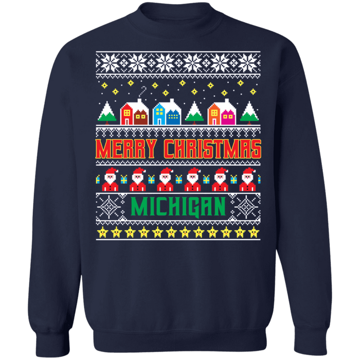 Michigan Ugly Christmas Sweater sweatshirt