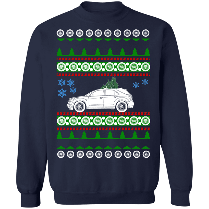 SUV 2011 Chevy Equinox Ugly Christmas sweater sweatshirt