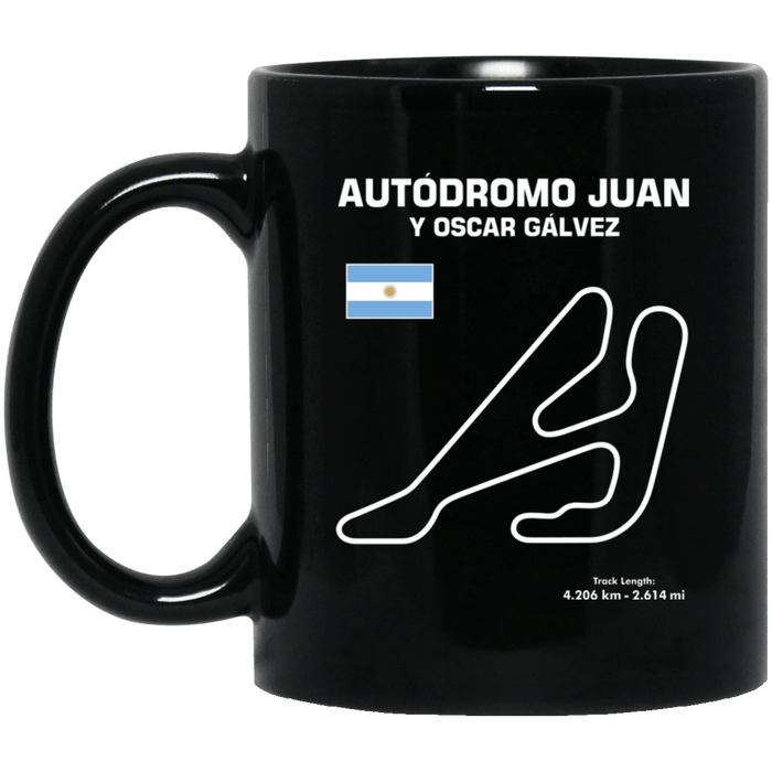 Autodromo Juan y Oscar Galvez Coffee Mug