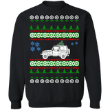 Truck like off road american vehicle Wrangler YJ 1993 Ugly Christmas Sweater Sweatshirt