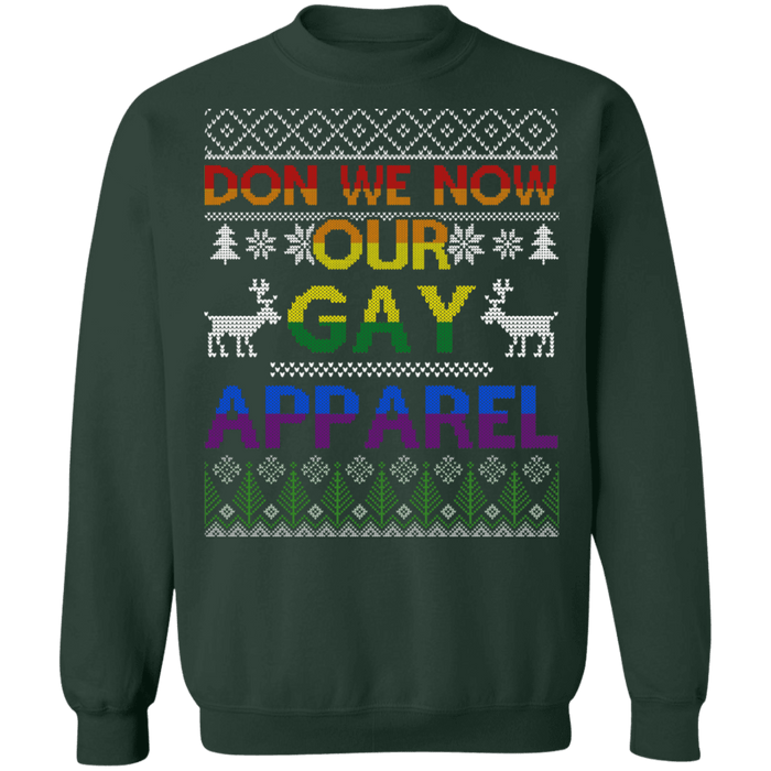 Don We Now Our Gay Apparel Ugly Christmas Sweater sweatshirt