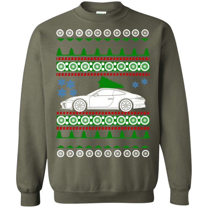 German Car 992 New Porsche 911 Carrera Ugly Christmas Sweater sweatshirt