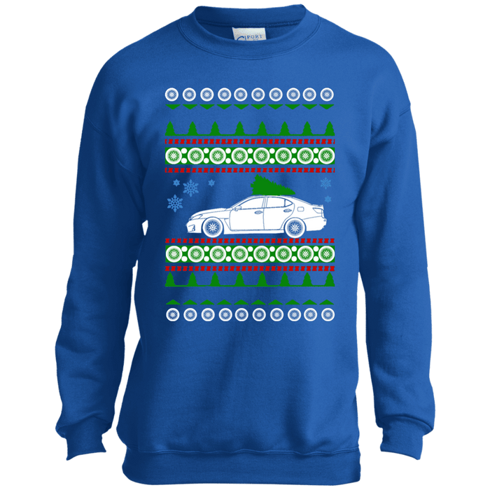 Lexus IS-F Youth Kids Ugly Christmas Sweater