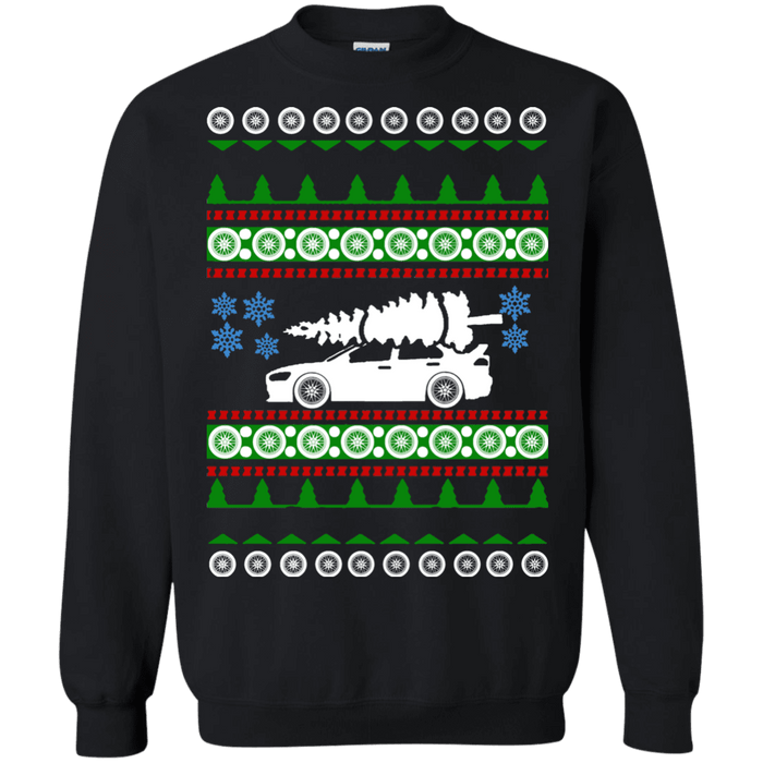 lancer Evo X white tree Ugly Christmas Sweater new sweatshirt