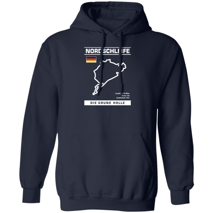 Nordschleife Die Grune Holle Track Outline Series Hoodie