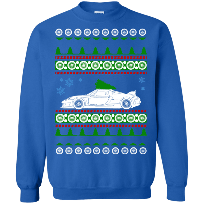 German Car  Carrera GT Ugly Christmas Sweater sweatshirt