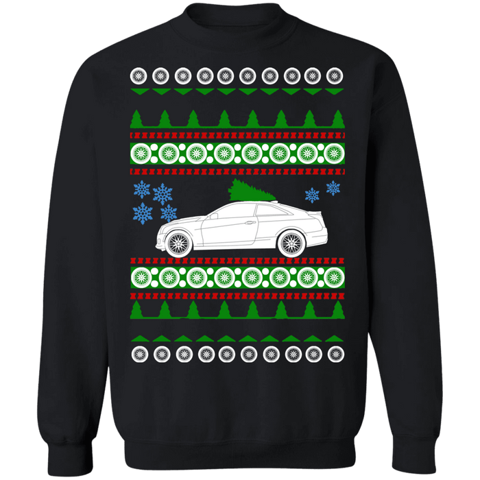 Car Ugly Christmas Sweater Cadillac ATS-V Coupe 2019 sweatshirt