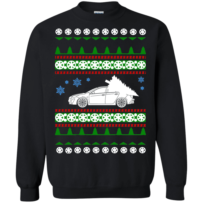 Mazda Speed 3 newer gen Ugly Christmas Sweater sweatshirt