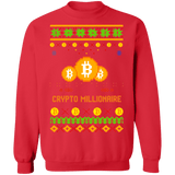 Crypto Millionaire Ugly Christmas Sweater Sweatshirt