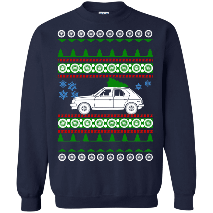 american car or truck like a  Omni GLH Turbo Ugly Christmas Sweater sweatshirt