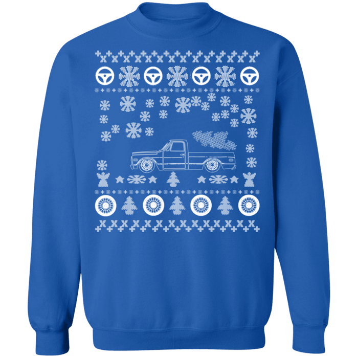 Chevy C10 Fleetside Ugly Christmas Sweater V2