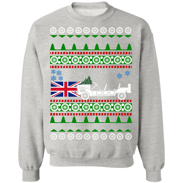 Mini Moke 1965 ugly christmas sweater