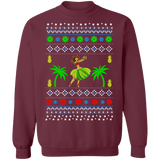 Beach Dancer Hula Ugly Christmas Sweater Sweatshirt