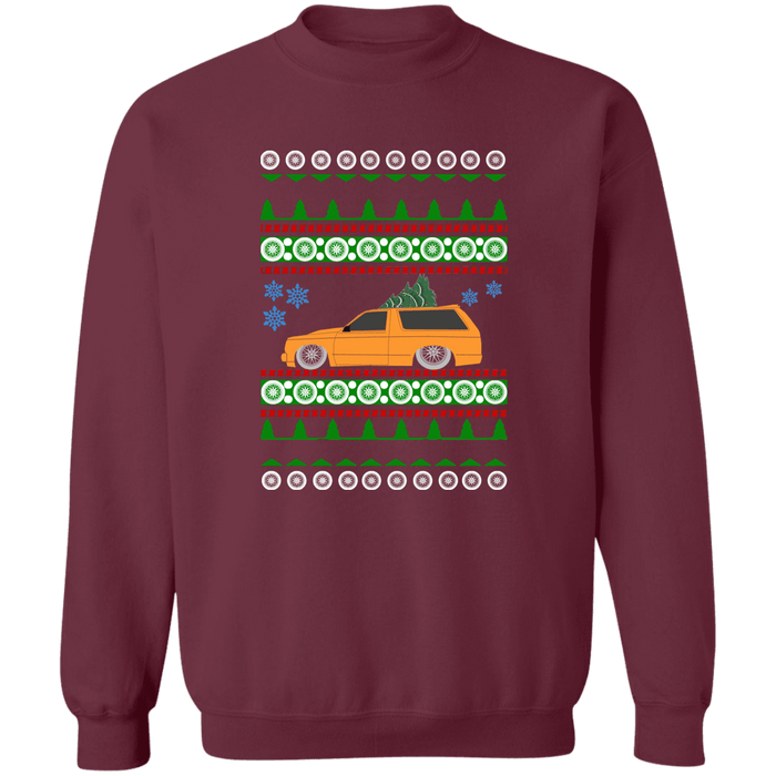 S10 Blazer Lowrider Orange Ugly Christmas Sweater Sweatshirt