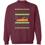 S10 Blazer Lowrider Orange Ugly Christmas Sweater Sweatshirt