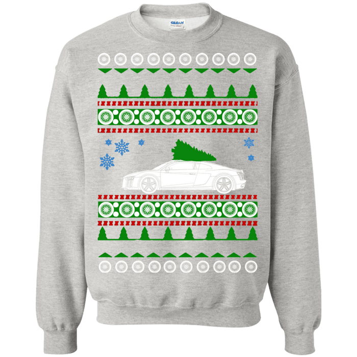 German car Audi R8 Ugly Christmas Sweater sweatshirt