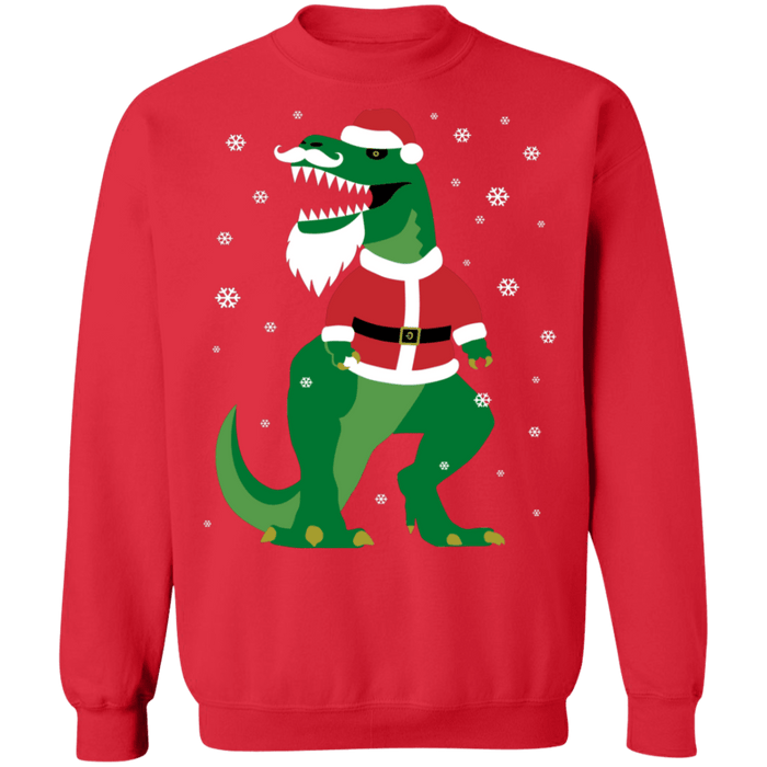 T-rex Santa Ugly Christmas Sweater sweatshirt