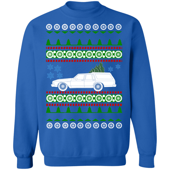 Pontiac parisienne wagon Ugly Christmas sweater sweatshirt