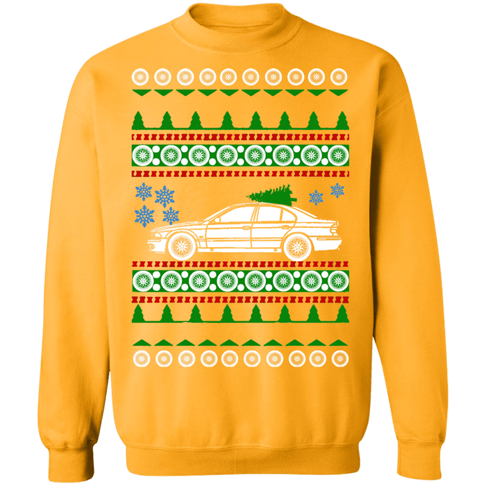 BMW E39 M5 Ugly Christmas Sweater green tree other colors