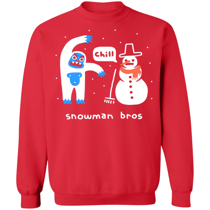 Snowman Ugly Christmas Sweater Holiday sweatshirt