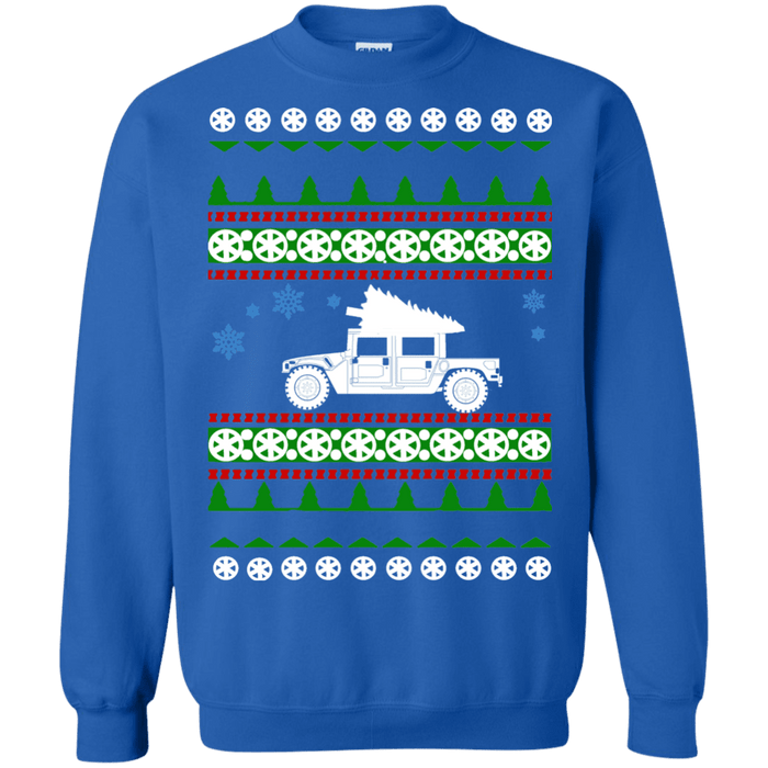 SUV like Hummer H1 Ugly Christmas Sweater sweatshirt