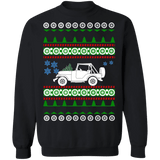 american car offroad truck CJ5 ugly Christmas Sweater
