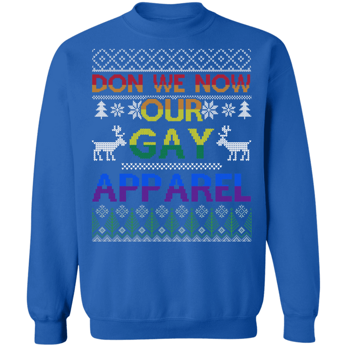 Don We Now Our Gay Apparel Ugly Christmas Sweater sweatshirt