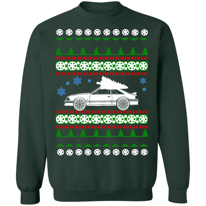 1980s Ford Mustang GT Ugly Christmas Sweater sweatshirt