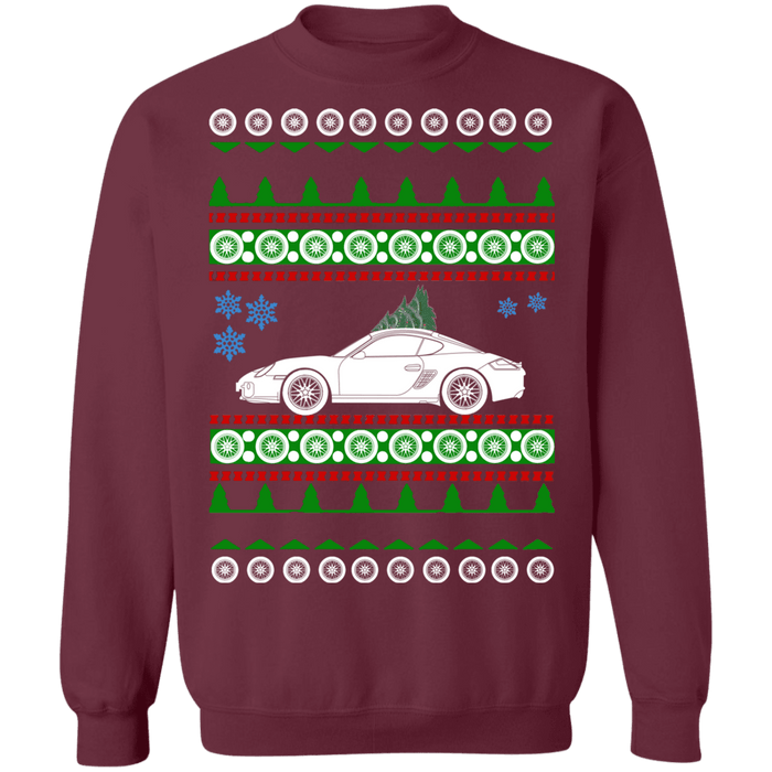 German Car 1st gen Porsche Cayman Ugly Christmas Sweater sweatshirt