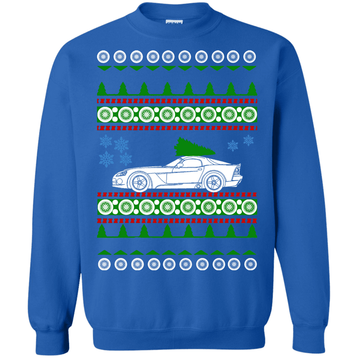 Car like a Viper 4th Generation Ugly Christmas Sweater sweatshirt