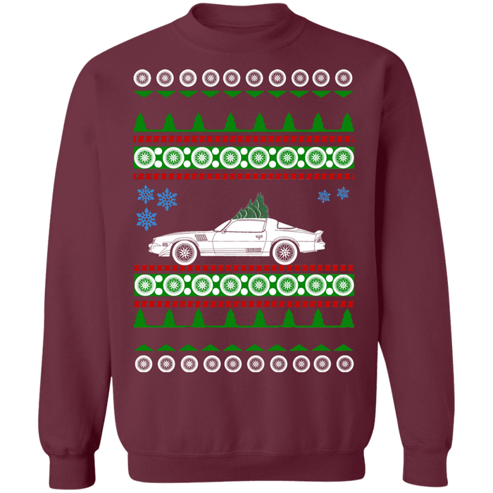 Chevy Camaro Z28 Ugly Christmas Sweater 1978