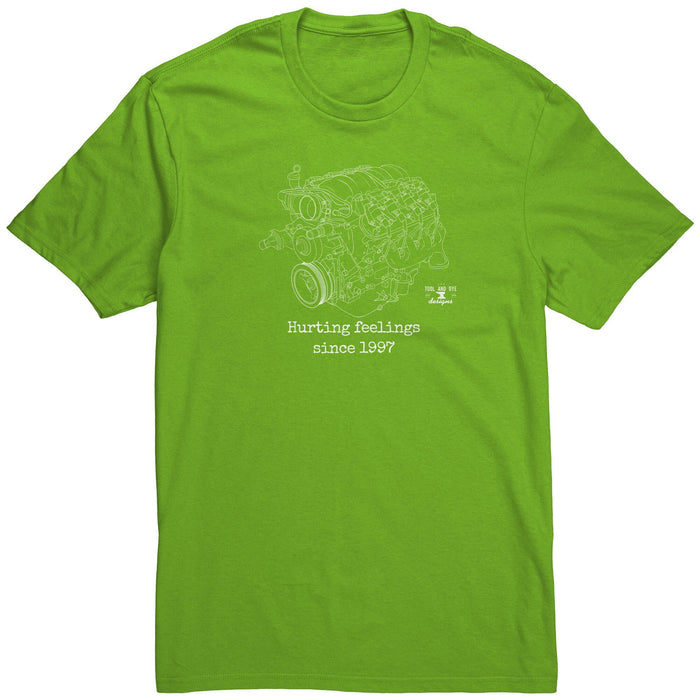 Engine Blueprint Series LS Engine Hurting Feelings Since 1997 (navy and green)