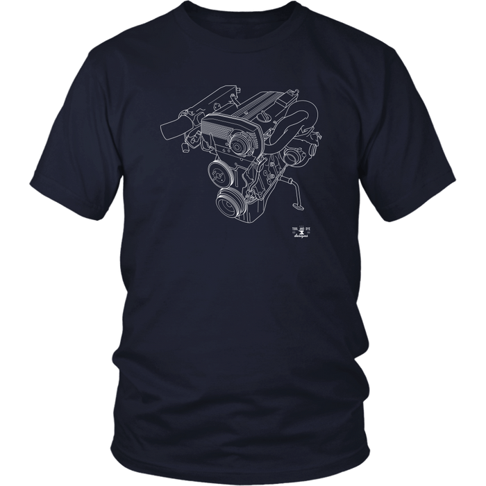 Engine Blueprint Series Nissan CA18DET T-shirt or Hoodie