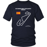 Track Outline Series De Barcelona Catalunya Circuit