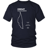 Circuit Gilles Villeneuve Track Outline T-shirt