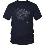 Engine Blueprint Series Cosworth YB Turbo T-shirt and Hoodie