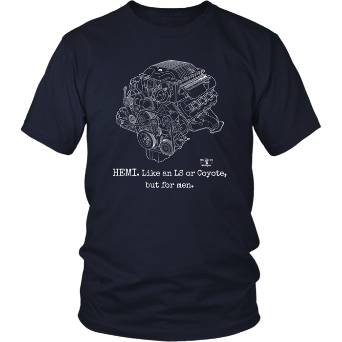 Engine Blueprint Series similar to a Hellcat "like an LS or Coyote, but for men." T-shirt or Hoodie