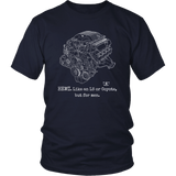 Engine Blueprint Series HEMI Hellcat "like an LS or Coyote, but for men." T-shirt or Hoodie