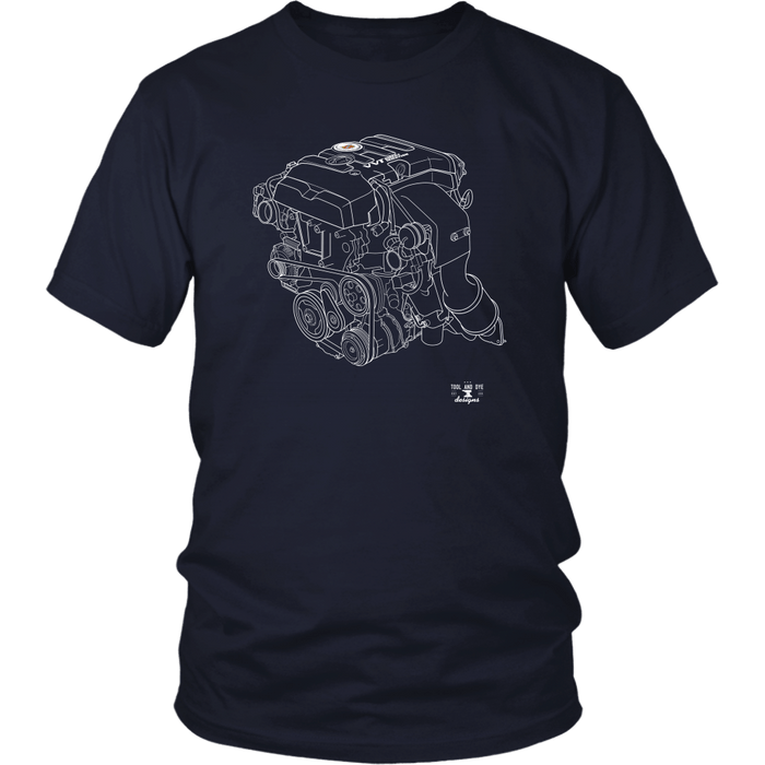 Engine Blueprint Series Cadillac ATS 2.0T LTG GM T-shirt and Hoodie