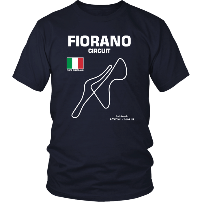 Fiorano Circuit Race Track Outline Series T-shirt or Hoodie