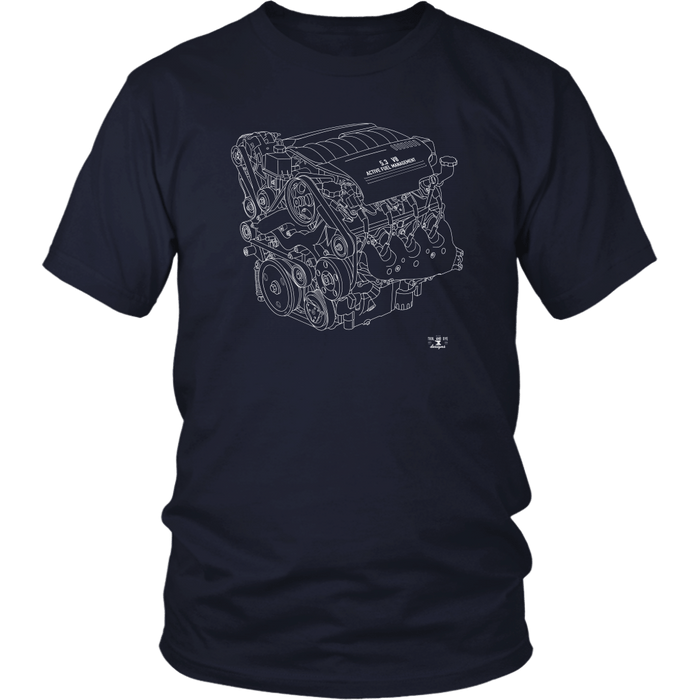 Engine Blueprint Series LS4 T-shirt or Hoodie